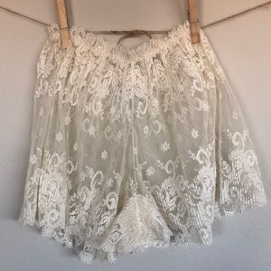 Sexy Sweet Cream Vintage Lace Tap Panties NWOT S/P Papillon Blanc